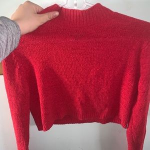 Crop sweater
